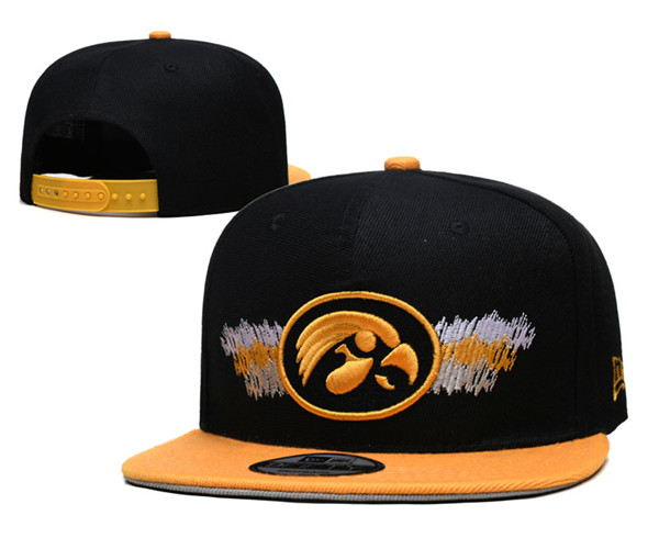 Iowa Hawkeyes Stitched Snapback Hats 002